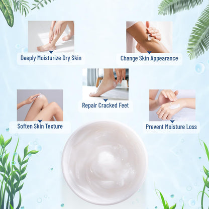 OUKEYA Urea Cream 40 Percent,Foot & Hand Cream for Dry Cracked,Urea Lotion for Feet Maximum Strength - Maple Wellness Supplements