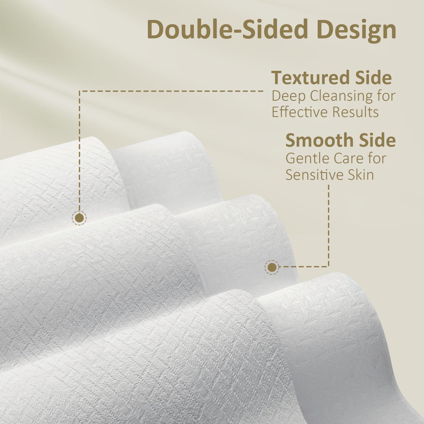 Ourmed Life Face Towels, Disposable Biodegradable Facial Towels for Sensitive Skin - Maple Wellness Supplements