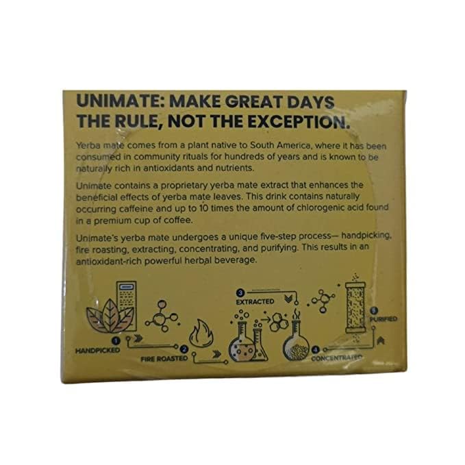 Ourtown Unicity Unimate Green Mate Leaf Powder Extract with Lemon and Ginger Flavor - Maple Wellness Supplements