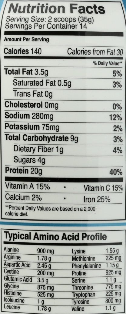 OWYN Only What You Need Plant-Based Protein Powder, Smooth Vanilla, 1.05 lbs - Maple Wellness Supplements