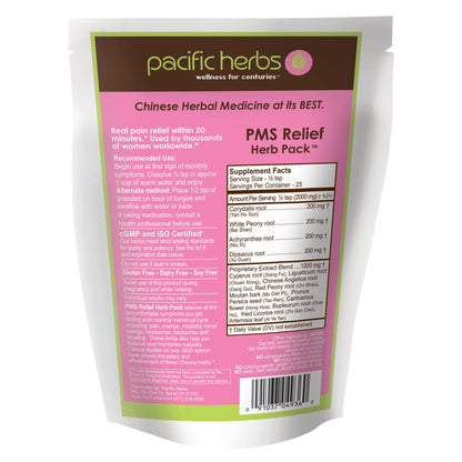 Pacific Herbs Natural PMS Relief Herb Extract - Maple Wellness Supplements