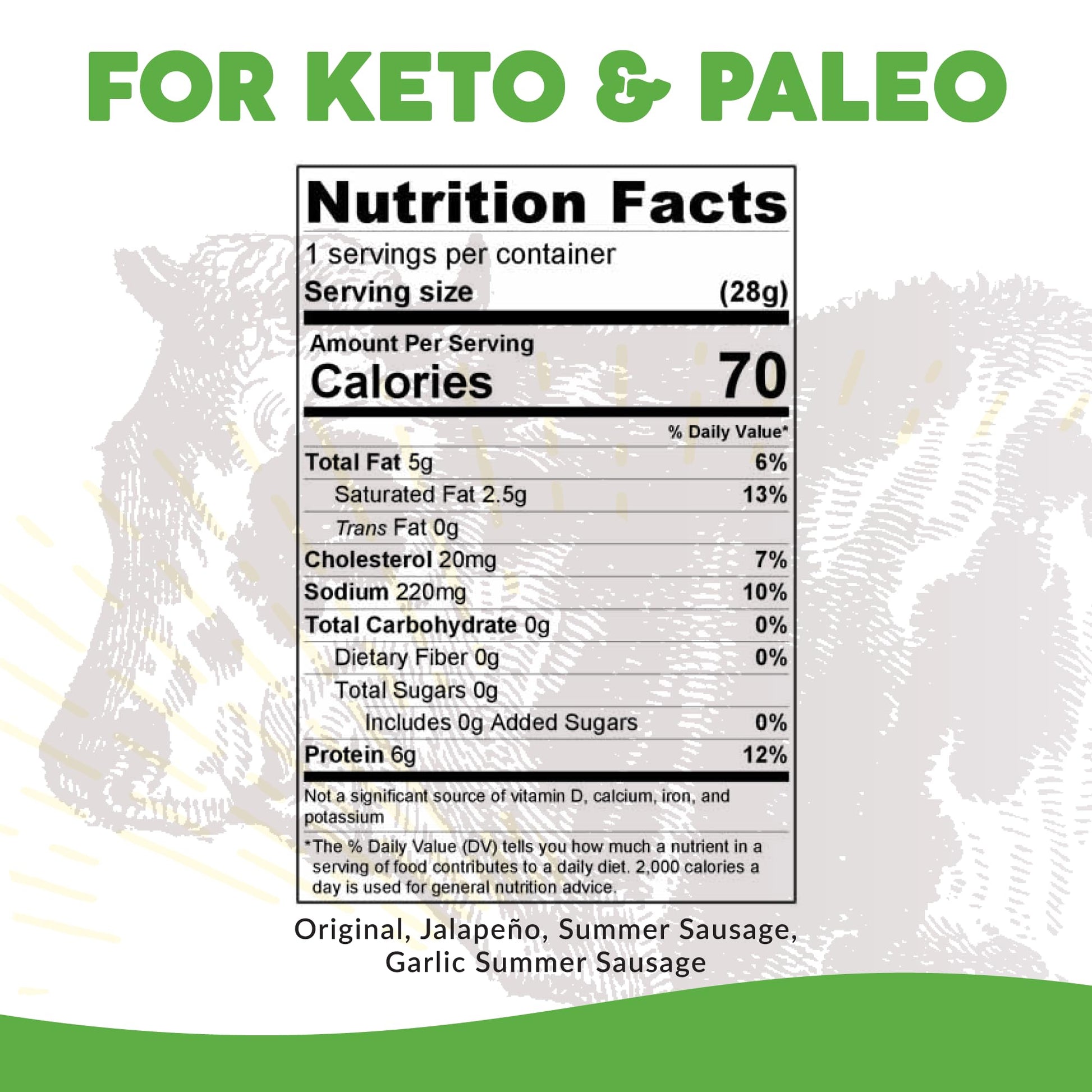 Paleovalley 100% Grass Fed Beef Sticks - Delicious Gluten Free Beef Snack - High Protein Keto Friendly, 40 Count Variety Pack - Maple Wellness Supplements