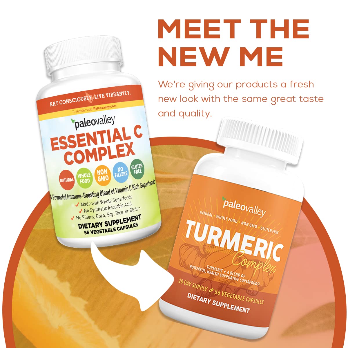 Paleovalley - Organic Turmeric Complex - Full Spectrum Organic Turmeric with Health-Supportive Superfoods - 56 Vegetarian Capsules - Support Joints, Immunity, Brain and Heart Health - Maple Wellness Supplements