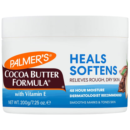 Palmer's Cocoa Butter Formula Daily Skin Therapy Solid Lotion with Vitamin E, Body Moisturizer for Extremely Dry Skin - Maple Wellness Supplements