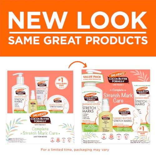 Palmer's Cocoa Butter Formula Pregnancy Skin Care Kit for Stretch Marks and Scars, Dermatologist Approved - Maple Wellness Supplements