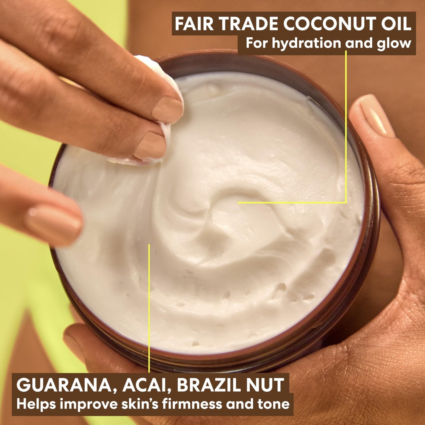 Palmer's Coconut Oil Formula Brazilian Coco Cream with Vitamin E, 8.8 Fl Oz, Whipped Bum - Maple Wellness Supplements