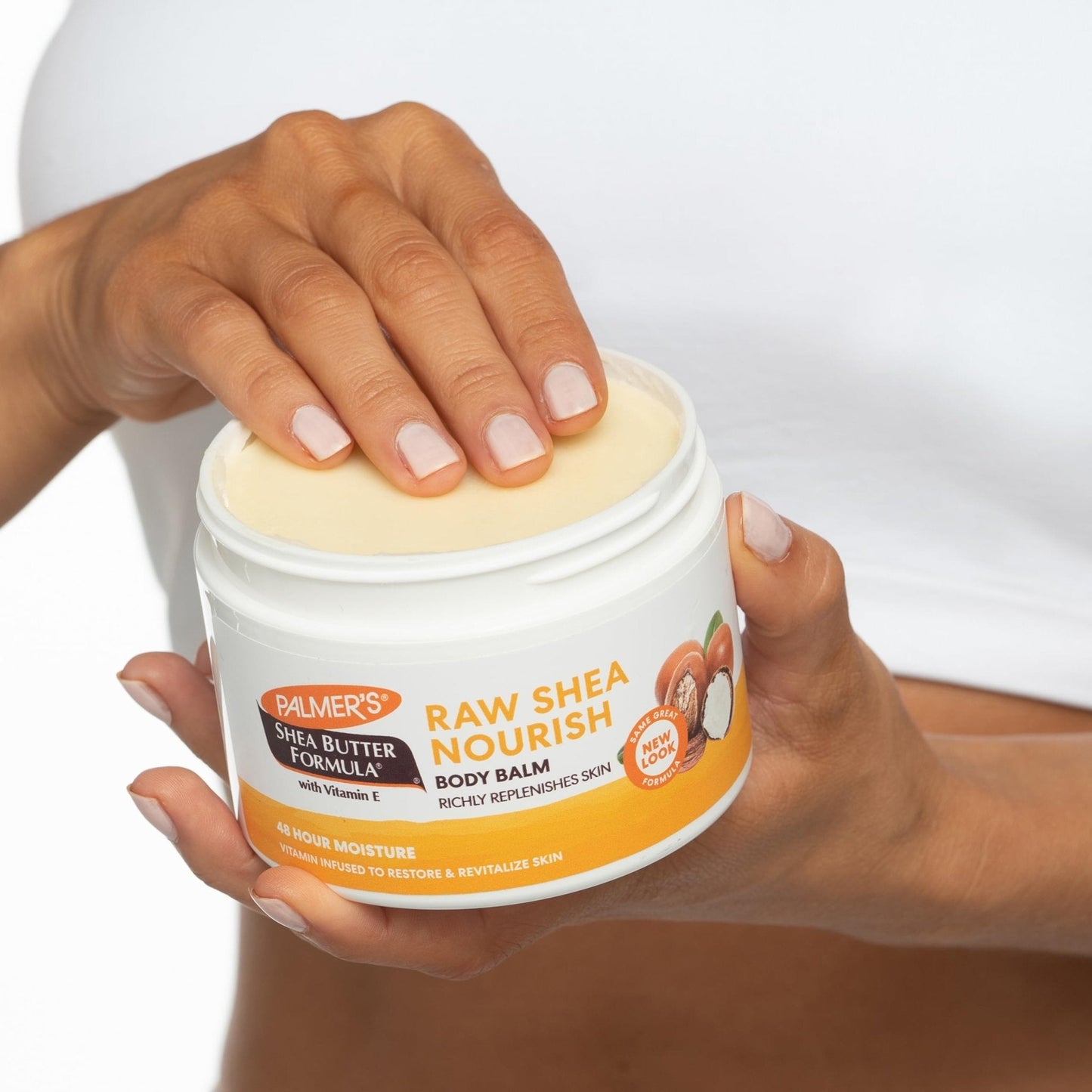 Palmer's Shea Butter Formula Raw African Shea Butter Balm, Nourishing Body Moisturizer - Maple Wellness Supplements