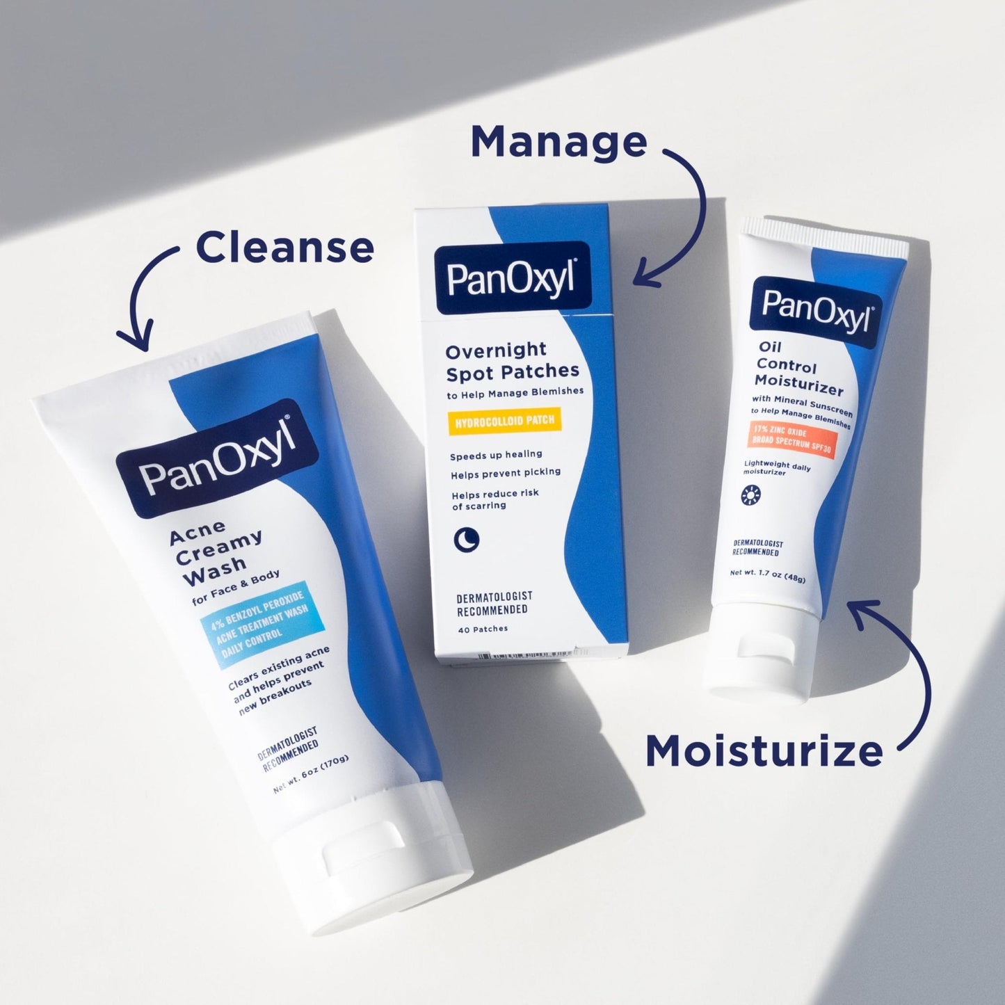 PanOxyl AM Oil Control Moisturizer, NEW Sheer Formula, Absorbs Excess Oil and Reduces Shine, with Mineral Sunscreen for Acne Prone and Oily Skin - SPF 30-1.7 oz - Maple Wellness Supplements