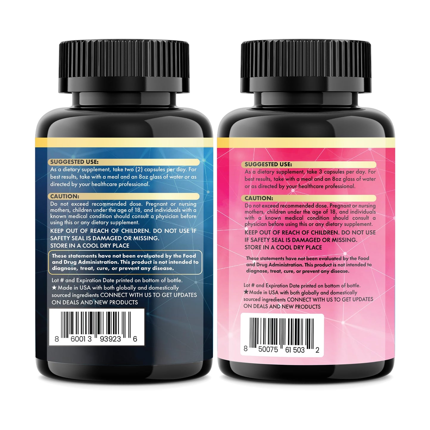 Parrox Cortisol & Myo-Inositol Supplement Bundle, Soothe & Smooth Bundle, 13-in-1 Cortisol Balance, Magnesium, Ashwagandha, L-Theanine, D-Chiro Inositol, Folate, Berberine, Chasteberry (150 Capsules) - Maple Wellness Supplements