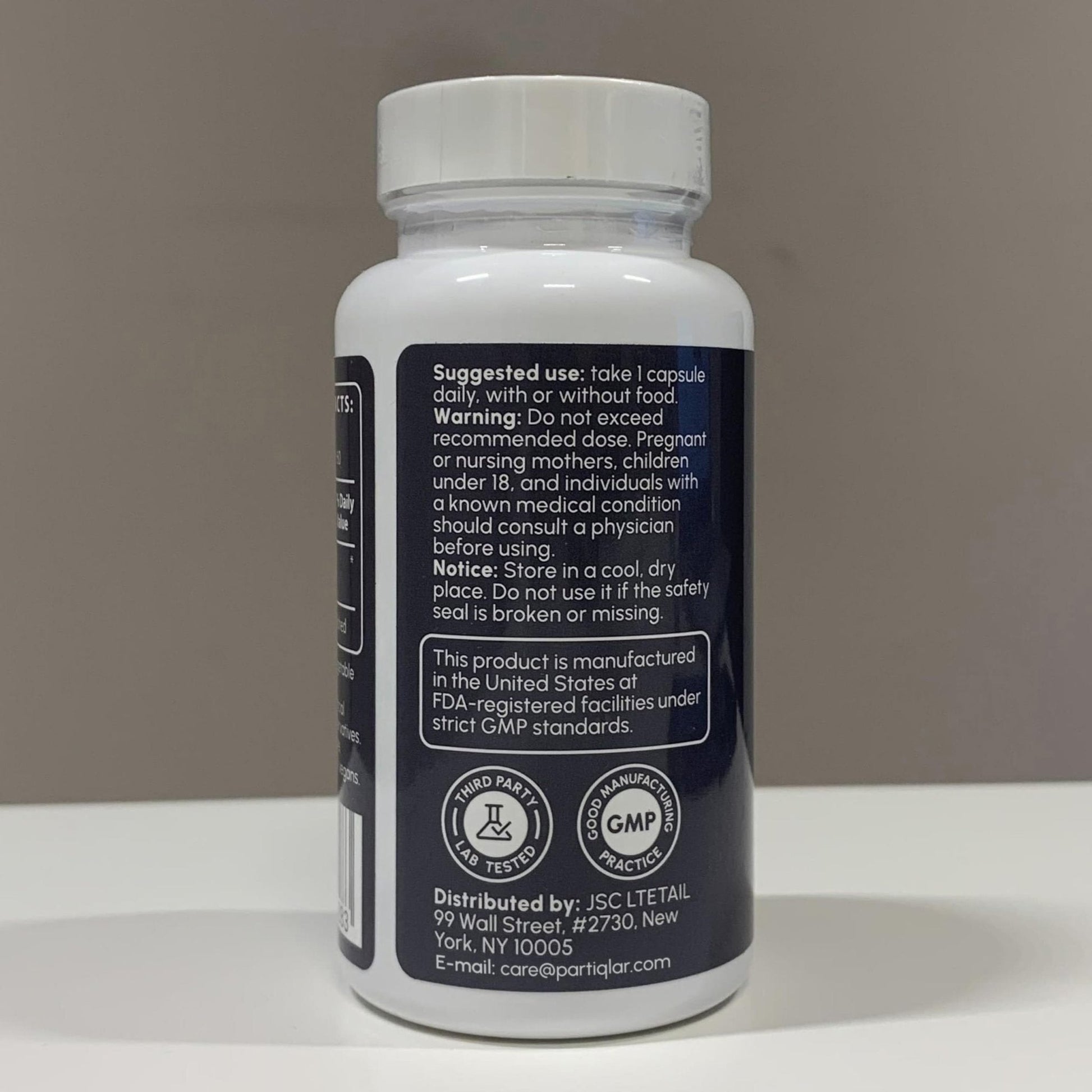 partiQlar Nicotinamide Riboside (NR) 500mg – NR Supplement for Cellular Health, Anti-Aging, Energy & Metabolism Support – 2-Month Supply (60 Capsules) - Maple Wellness Supplements