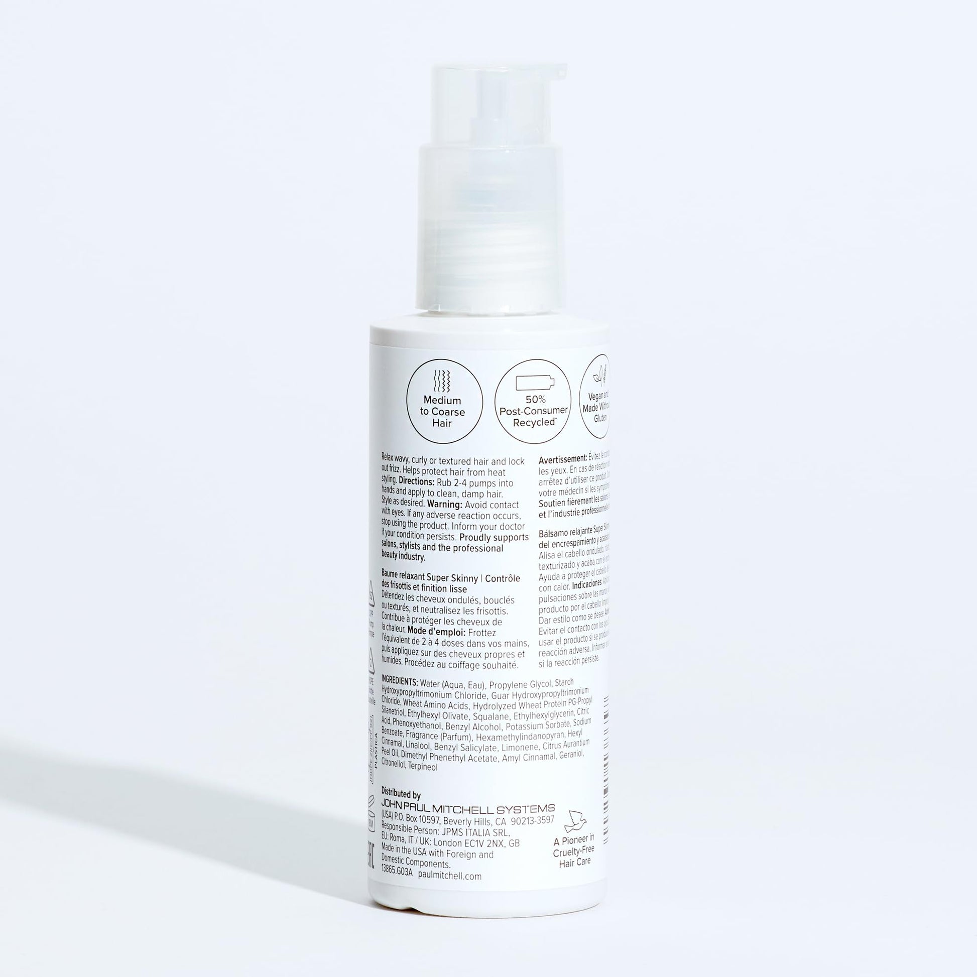 Paul Mitchell Super Skinny Relaxing Balm, Frizz Control For Wavy, Curly or Textured Hair, 5.1 fl oz - Maple Wellness Supplements