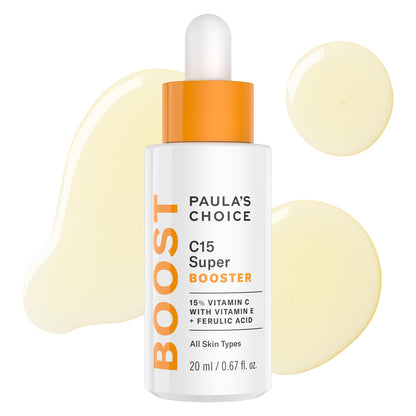 Paula's Choice BOOST C15 Super Booster, 15% Vitamin C Serum for Face, Face Serum with Vitamin E & Ferulic Acid - Maple Wellness Supplements