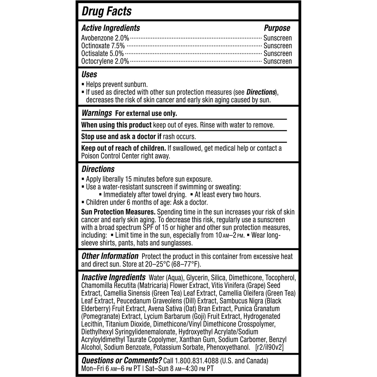 Paula's Choice RESIST Daily Hydrating Fluid Face Moisturizer with SPF 50 Sunscreen, Face Sunscreen for Oily Skin, Chamomile & Vitamin E - Maple Wellness Supplements