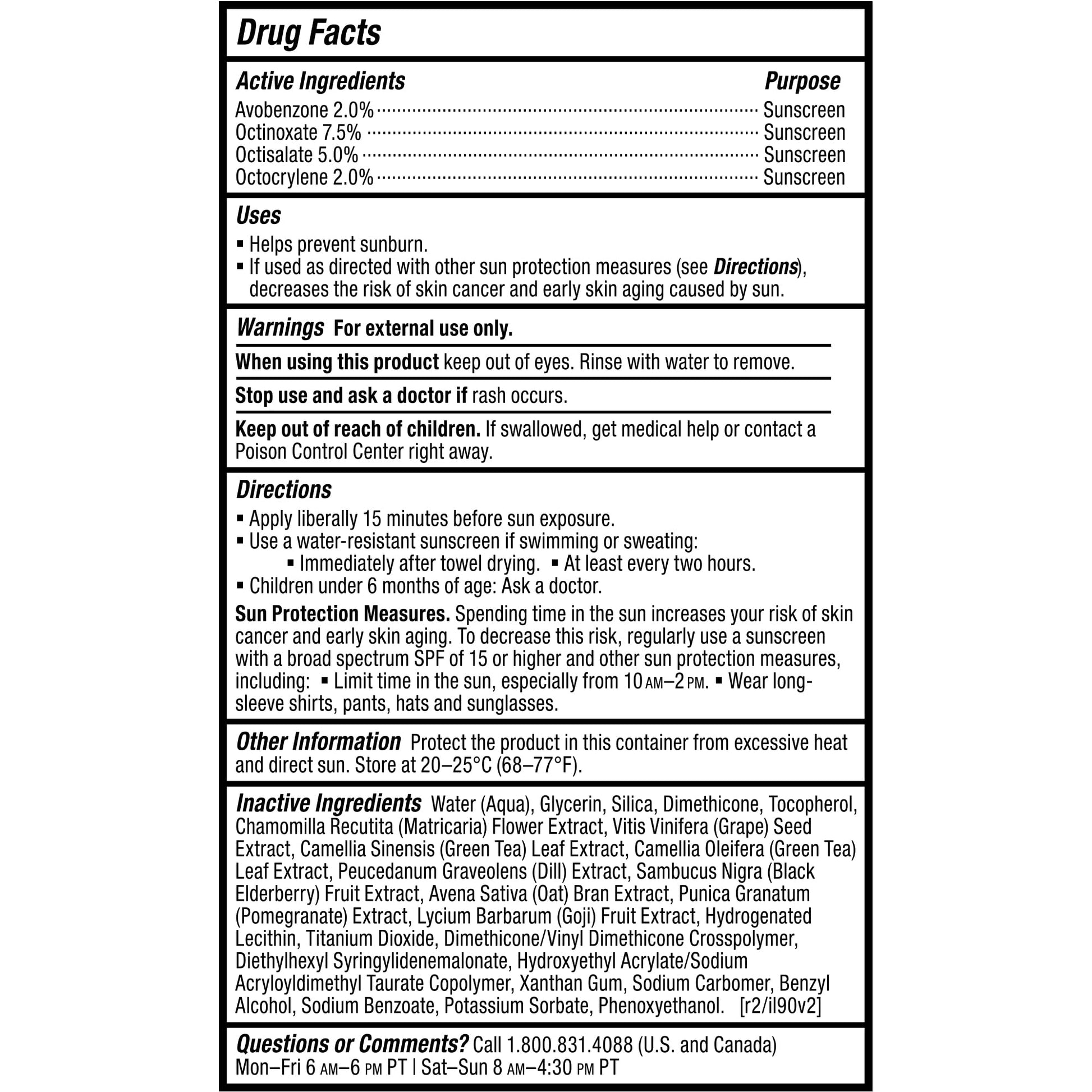 Paula's Choice RESIST Daily Hydrating Fluid Face Moisturizer with SPF 50 Sunscreen, Face Sunscreen for Oily Skin, Chamomile & Vitamin E - Maple Wellness Supplements