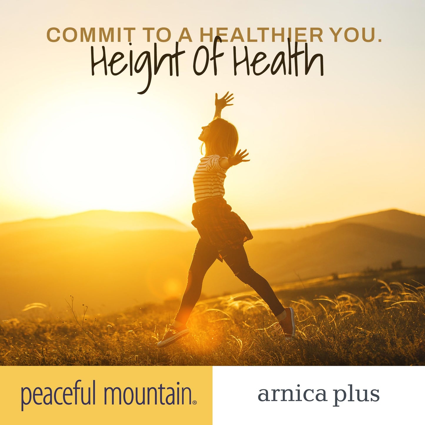 Peaceful Mountain Arnica Plus Homeopathic Gel - Natural Homeopthic Gel for Sore or cramping Muscles - 2oz - Maple Wellness Supplements