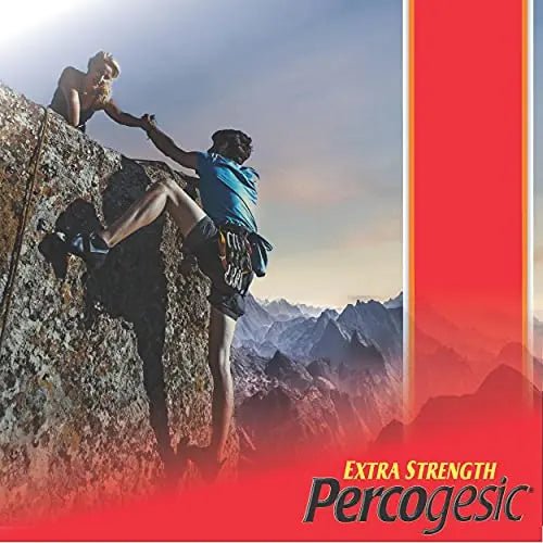 Percogesic Extra Strength Acetaminophen & Diphenhydramine Pain Relief, Fast-Acting Aspirin-Free Fever Reducer & Antihistamine, 60 Count - Maple Wellness Supplements
