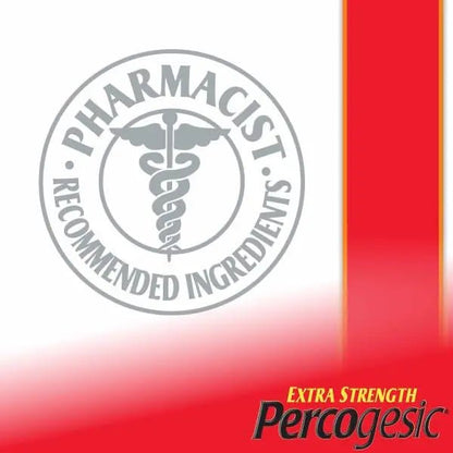 Percogesic Extra Strength Pain Relief | Aspirin Free Dual Action Relief | 40 Coated Caplets (3 Pack) - Maple Wellness Supplements