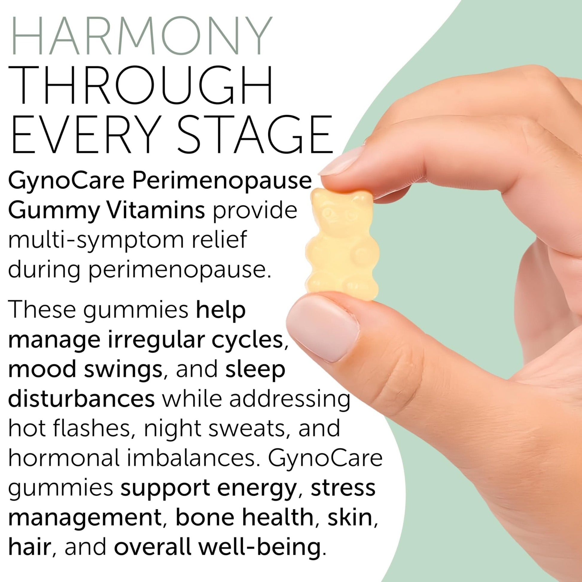 Perimenopause Supplements Women | Premenopausal Gummy Vitamins | Relief for Hormonal Balance & Mood Swings | Supports Menstrual Cycle Regulation | 60 Vegan Gummies - Maple Wellness Supplements
