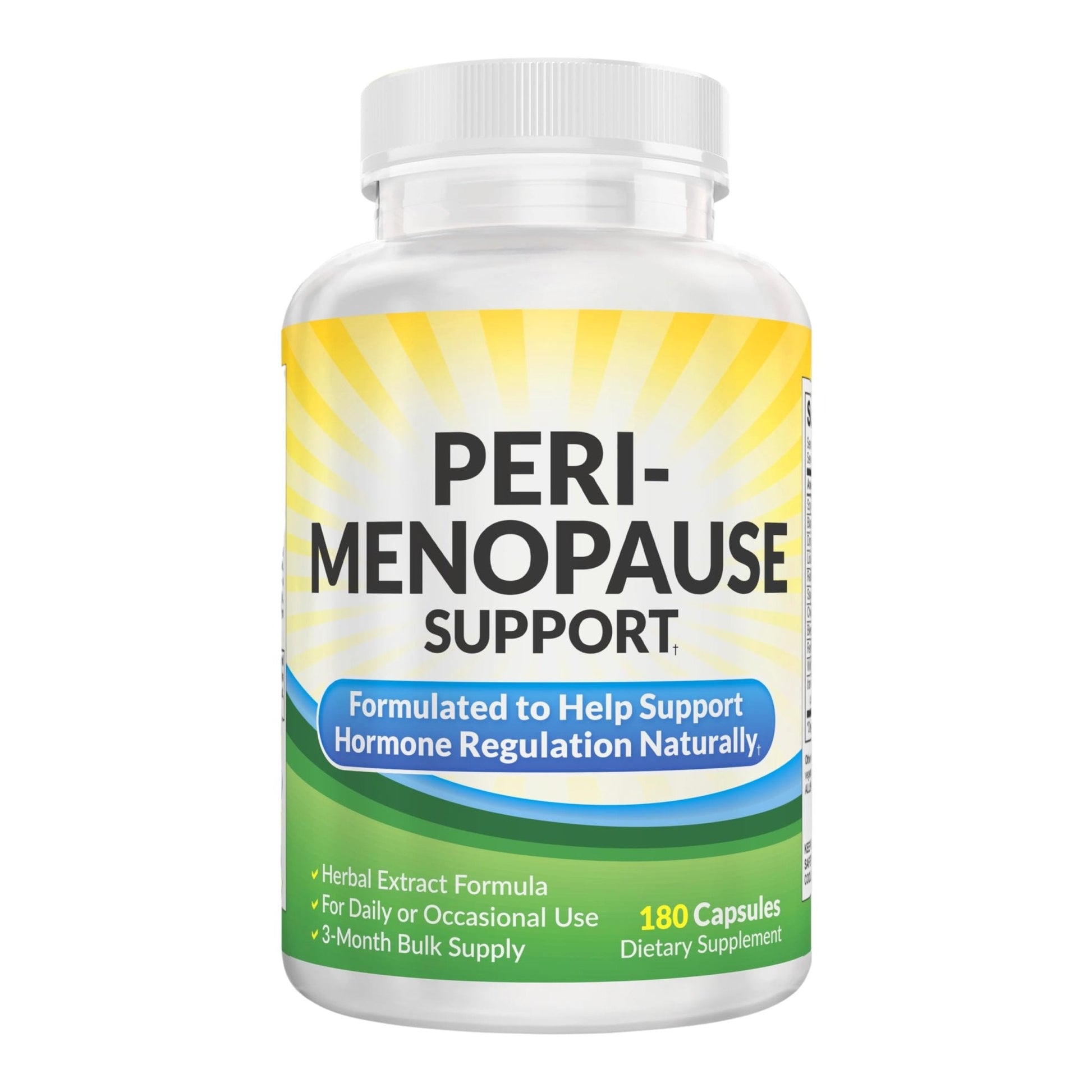 Perimenopause Support (3-Month) Supplement Blend | Women's Health & Hormone Support with 11 Herbs & Extracts | Female Hormonal Balance Supplements | 90-Day Bulk Supply | 180 Capsules - Maple Wellness Supplements