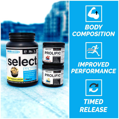 PEScience Select Low Carb Protein Powder, Chocolate Cupcake, 27 Serving, Keto - Maple Wellness Supplements