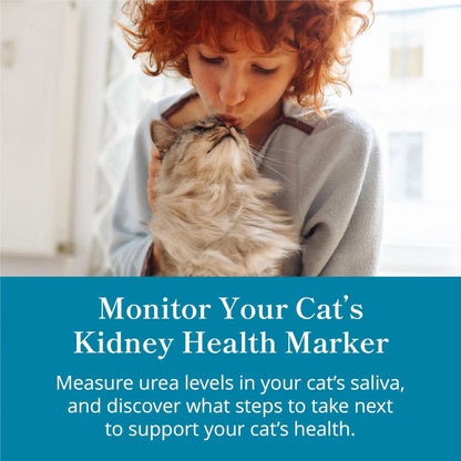 Petivity At-Home Kidney Health Test Kit for Cats — Quick Saliva Urea Test (2-Minute Home Check), Powered by Purina — Help Detect Early Kidney Changes - (Pack of 3) - Maple Wellness Supplements