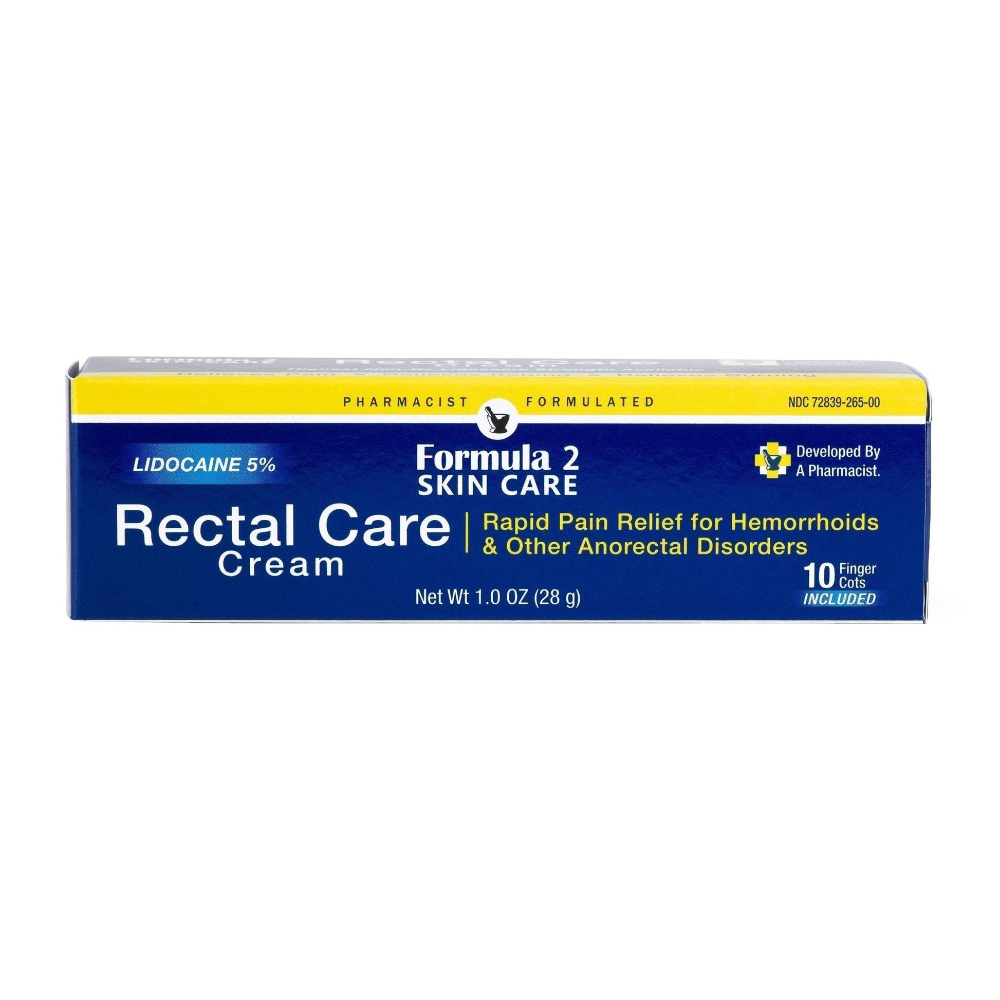 Pharmacist Formulated - Rectal Care Cream - Pain Relief for Hemorrhoids - Maple Wellness Supplements