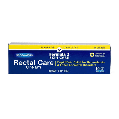 Pharmacist Formulated - Rectal Care Cream - Pain Relief for Hemorrhoids - Maple Wellness Supplements