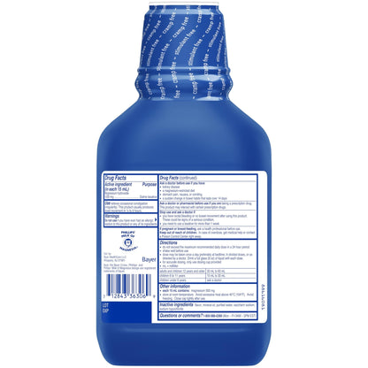 Phillips' Fresh Mint Milk of Magnesia Liquid,26 Fl Oz (Pack of 2) - Maple Wellness Supplements