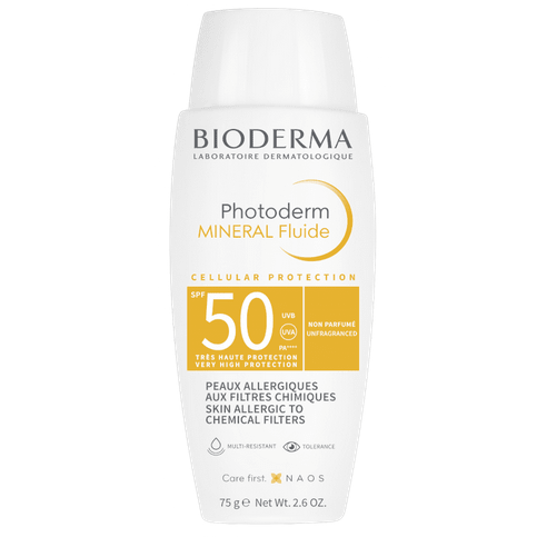 Photoderm Mineral fluid 50+ - BIODERMA - Maple Wellness Supplements