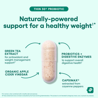 Physician's CHOICE Probiotics & Bloating - 6 Probiotic Strains - Prebiotics - Key ingredient Cayenne - Supports Gut Health - Maple Wellness Supplements