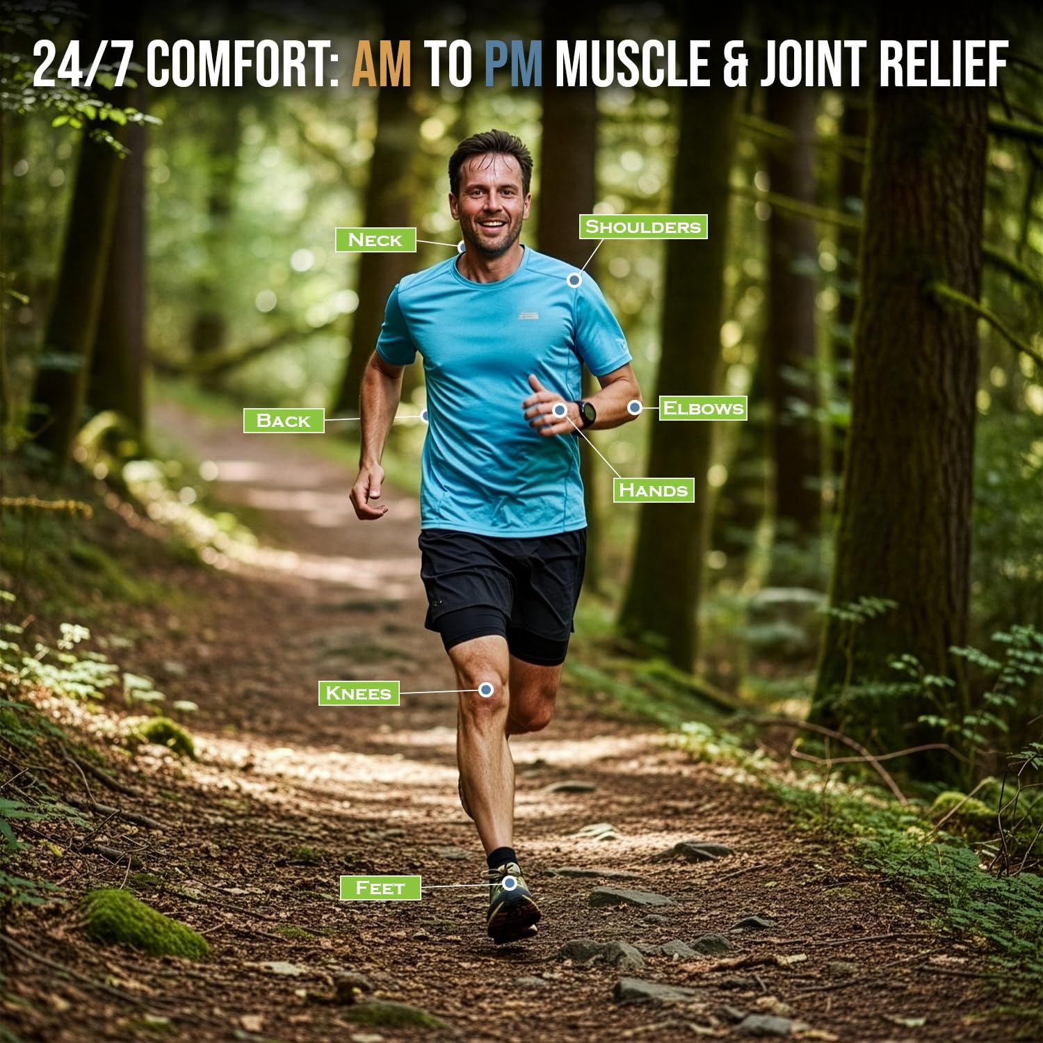 PHYTEWELL Muscle & Joint Rub Balm - Day & Night Pain Relief for Back, Knee, & Shoulder - Crafted with Arnica, Clove & Black Pepper to Support Recovery & Relaxation – Premium Non-Greasy Texture - Maple Wellness Supplements