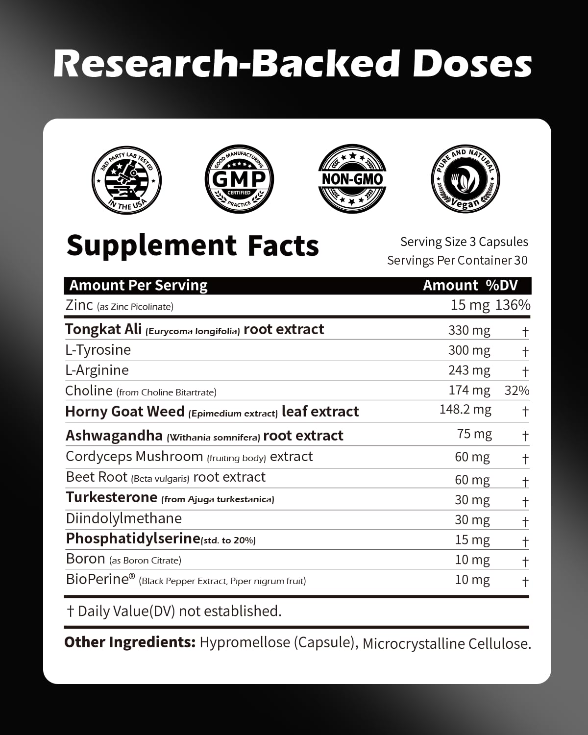 PickYouth Synergy-T Booster Supplement for Men, Total Male Performance, Liposomal Absorption System, 100% Transparency with Ashwagandha, DIM - Maple Wellness Supplements
