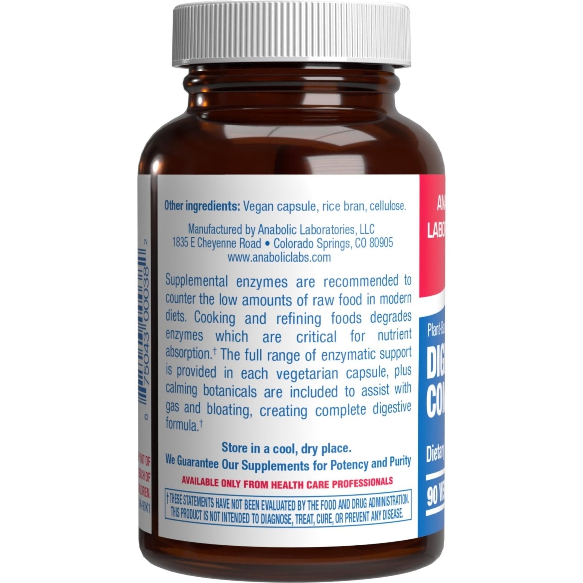 Plant Based Multi Digestive Enzymes Supplement - Clinically Formulated Digestion Supplement with Soothing Herbs and Enzymes for Women and Men - Maple Wellness Supplements