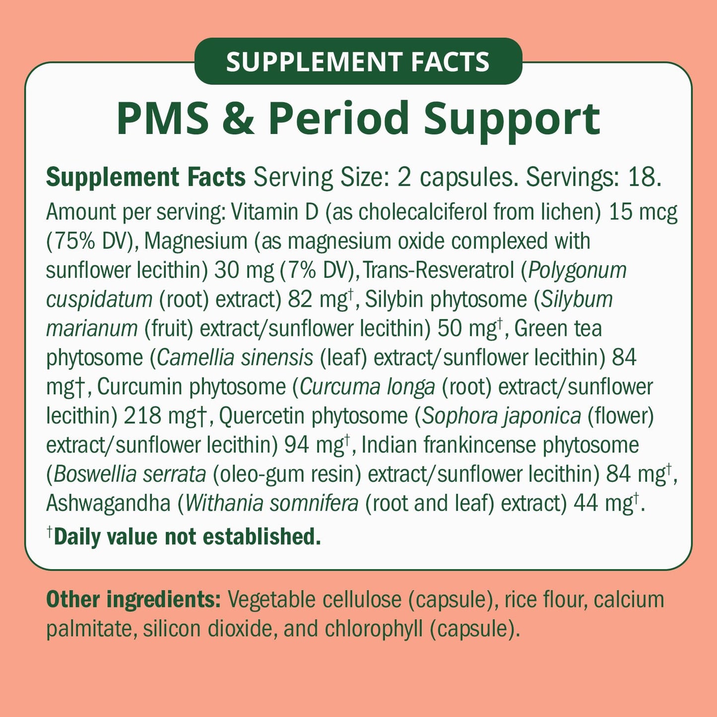 PMS & Period Relief - Menstrual Cramp Relief: No More Period Cramps, Mood Swings, or Bloating. PMS Supplement for Happy Hormones and Period Relief. (40 Count) - Maple Wellness Supplements