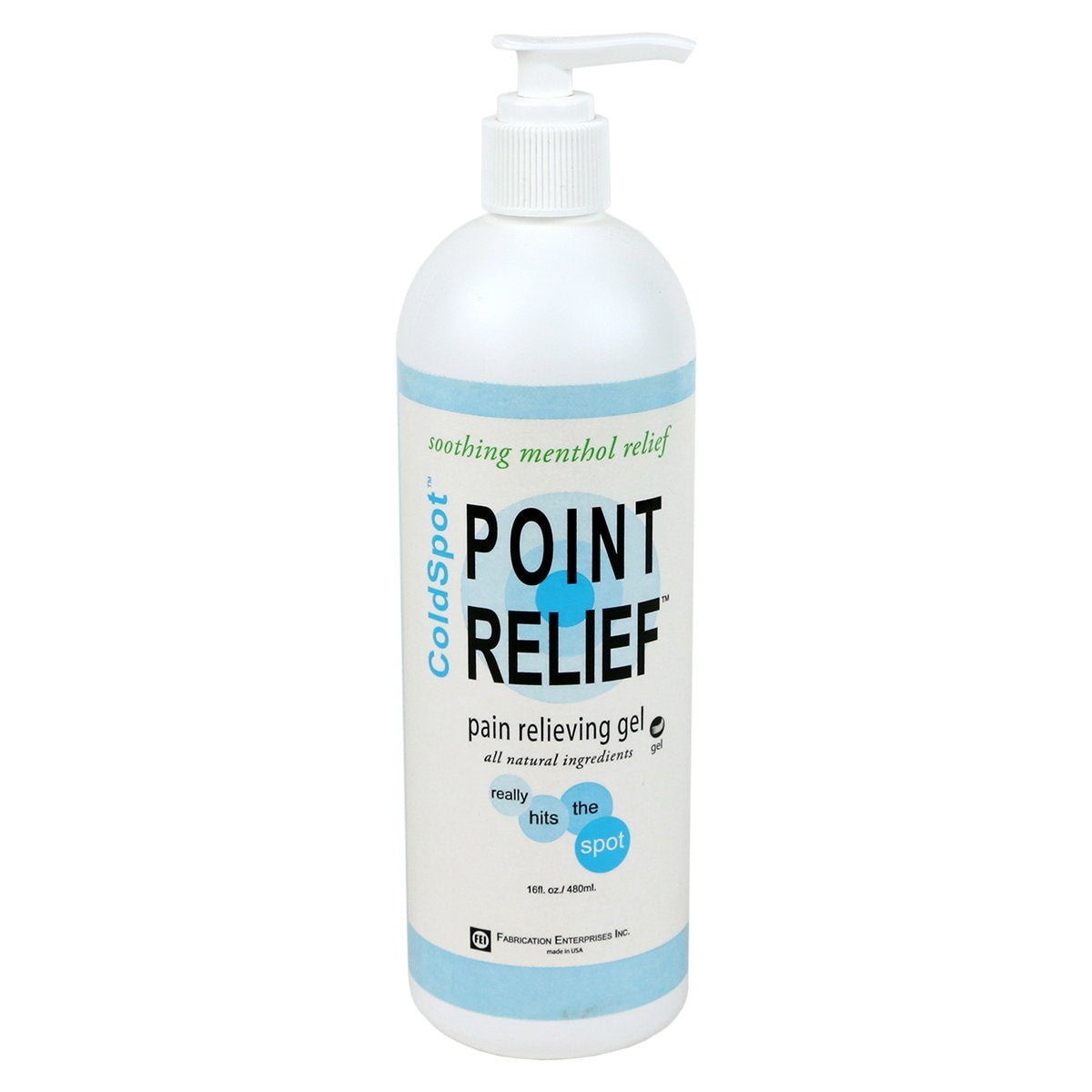 Point Relief 11-0710-1 ColdSpot Gel Pump, 16 oz Gel Pump - Maple Wellness Supplements
