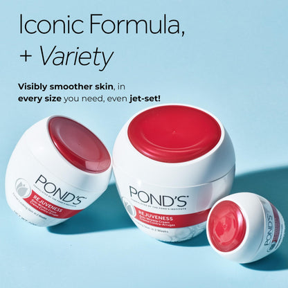 POND’S Rejuveness Face Cream – Anti-Aging Face Moisturizer with AHA’s, Vitamin E & Collagen – Daily Wrinkle Cream for Women - Maple Wellness Supplements