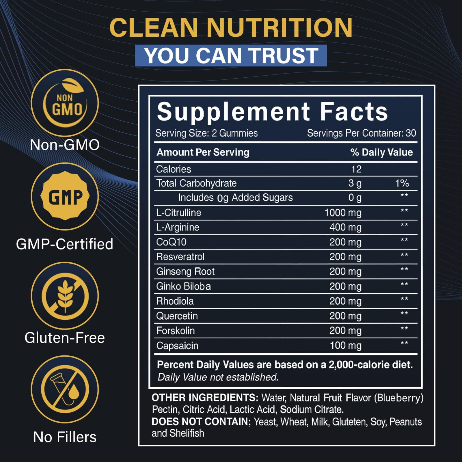 Powerhouse Vitality LifeRevive - Overall Vitality Boost | Vitamin Gummies for Men & Women - Maple Wellness Supplements