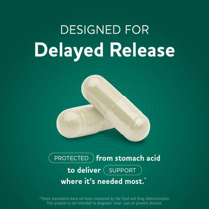 Prebiotics and Probiotics | 50 Billion CFU, 16 Probiotic Strains & Inulin Prebiotic Fiber | Delayed Release Capsules | Gut Health Support | Prebiotics and Probiotics for Women & Men | Non-GMO | 60 Ct - Maple Wellness Supplements