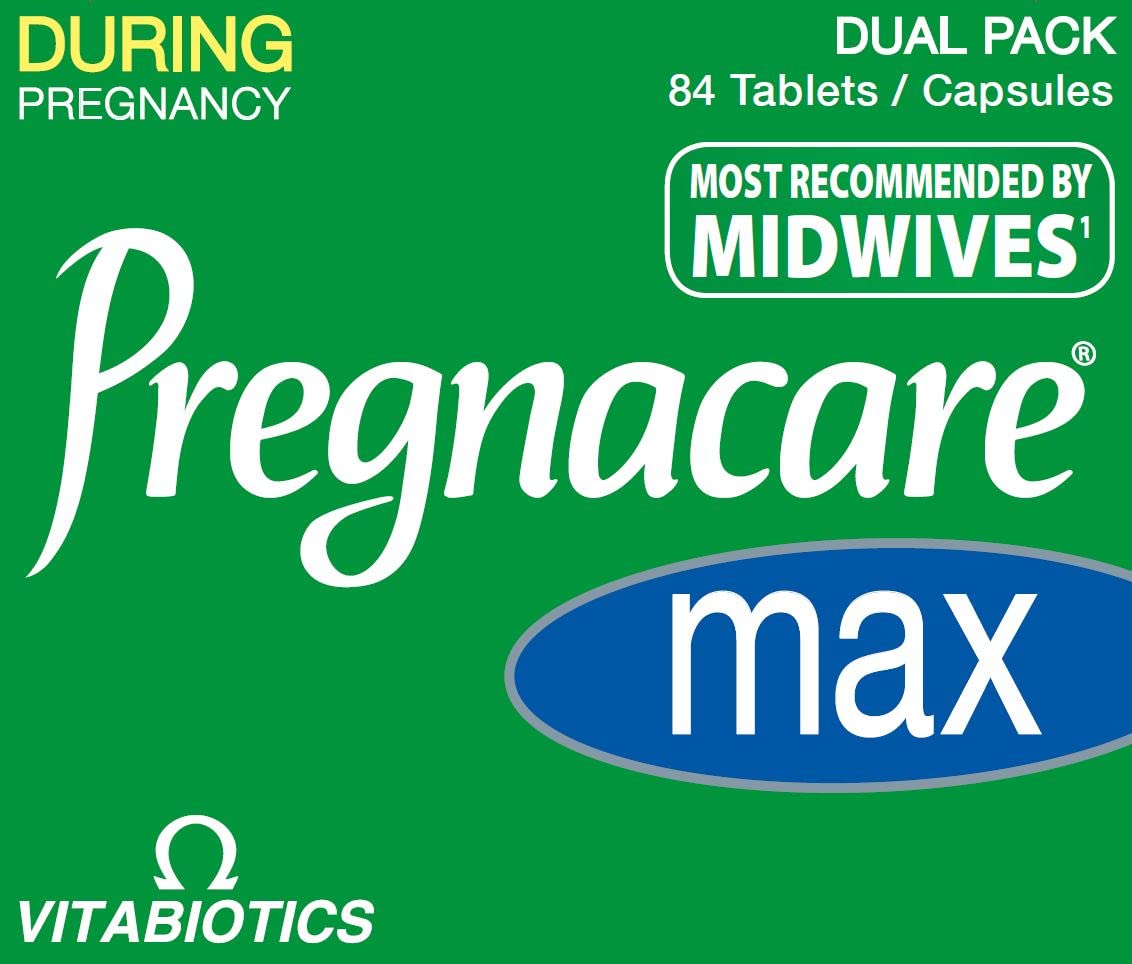 Pregnacare Max, White, 84 Count (Pack of 1) - Maple Wellness Supplements