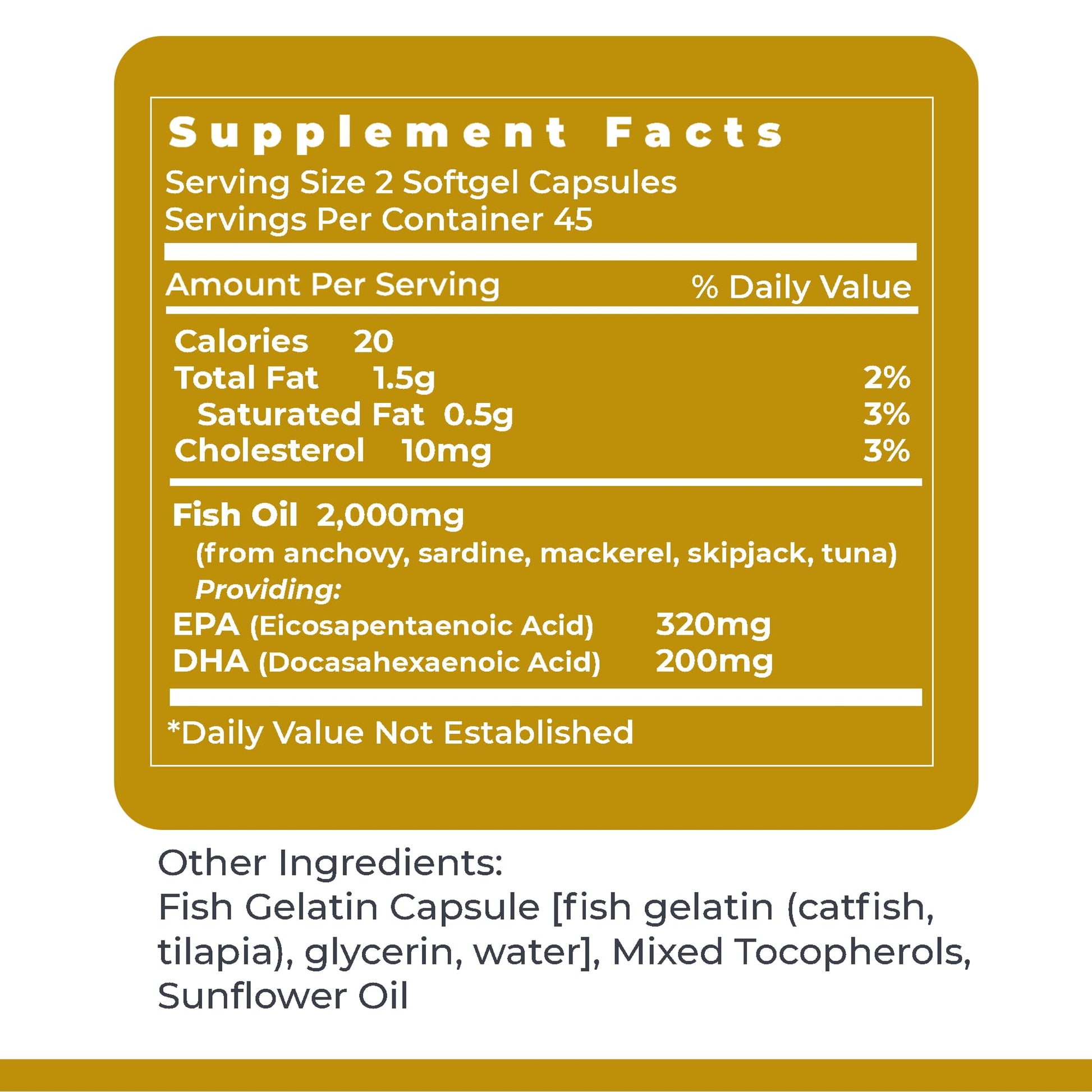 Premier Research Labs EPA DHA Marine Softgels - Omega 3 Fish Oil, EPA DHA Omega 3 Supplement, Fatty Acids for Women & Men, Natural - 90 Softgel Capsules - Maple Wellness Supplements