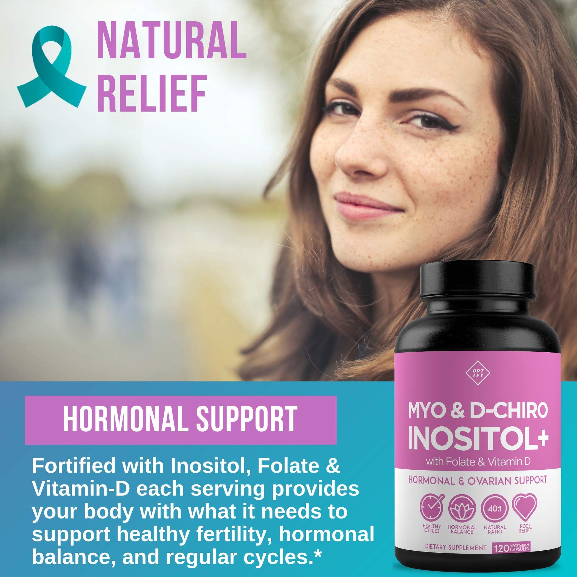 Premium Inositol Supplement Bundle - Myo-Inositol and D-Chiro Inositol Plus Folate - Maple Wellness Supplements
