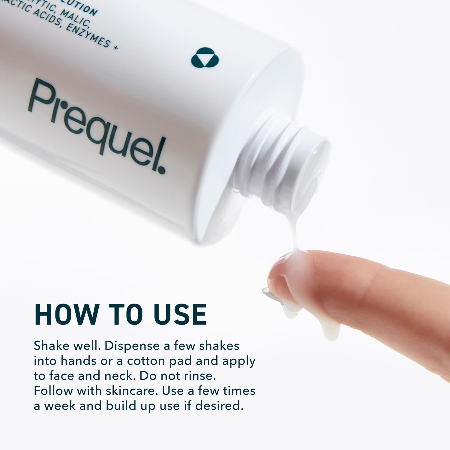 Prequel Skin Multi-Acid Milk Peel, Professional Exfoliating Solution. 15% Glycolic Acid Face Peel with Lactic Acid and Enzymes - Maple Wellness Supplements