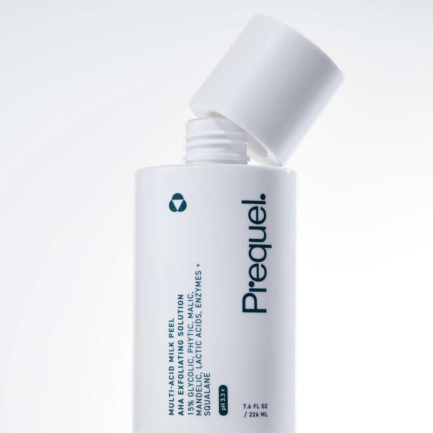Prequel Skin Multi-Acid Milk Peel, Professional Exfoliating Solution. 15% Glycolic Acid Face Peel with Lactic Acid and Enzymes - Maple Wellness Supplements