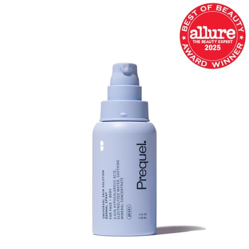 Prequel Skin Universal Skin Solution Hypochlorous Acid Spray for Face and Body. Fine Mist HOCL Facial Cleanser and Dermal - Maple Wellness Supplements