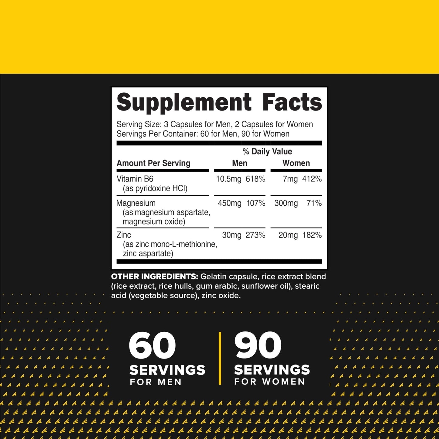 Primaforce ZMA Dietary Supplement, 180 Capsules - Maple Wellness Supplements