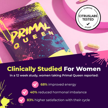 Primal Queen Female-Optimized Beef Organ Superfood Supplement (Beef Liver, Kidney, Heart, & 3 More) - 100% Grass Fed, Pasture Raised - 3rd Party & Clinically Tested - Maple Wellness Supplements