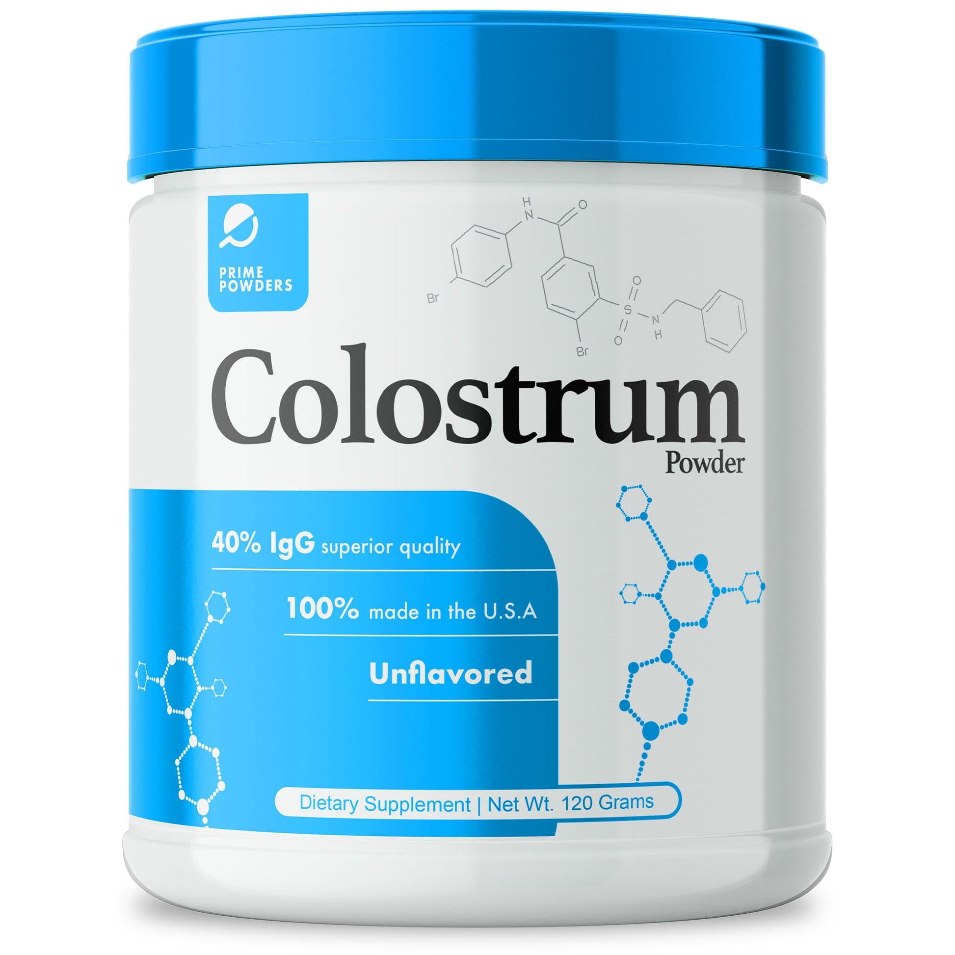 Prime Powders Colostrum Over 40% IgG, Grass Fed, Gut Health, Bloating Immunity Skin - Maple Wellness Supplements