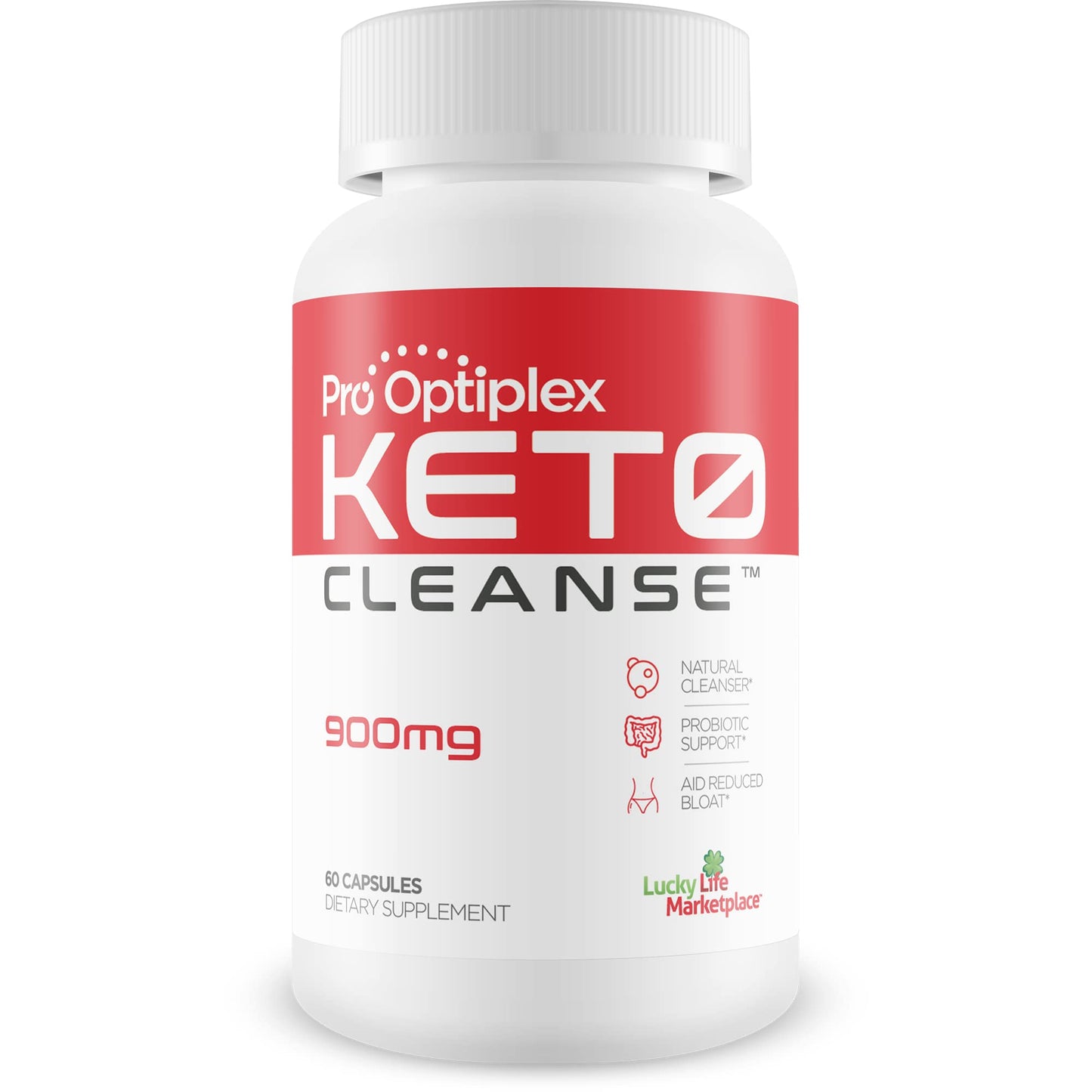 Pro Optiplex Keto Cleanse - Cleanse & Detox Naturally - Herbal Keto Cleanse with Probiotic - Maple Wellness Supplements
