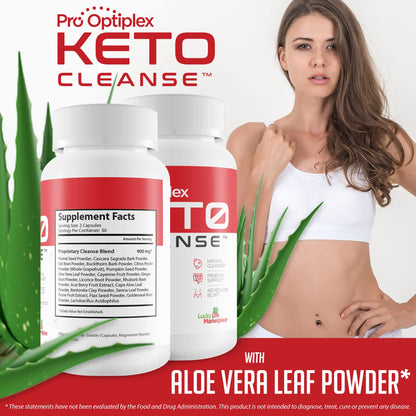 Pro Optiplex Keto Cleanse - Cleanse & Detox Naturally - Herbal Keto Cleanse with Probiotic - Maple Wellness Supplements