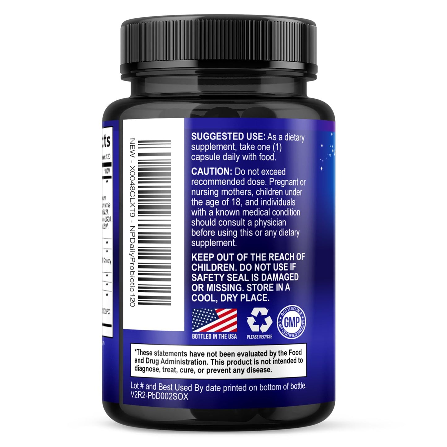 Probiotics 50 Billion CFU Per Serving - 10 Premium Strains + Digestive Enzymes & Prebiotics - Best Probiotic for Women & Men, Supports Immune, - Maple Wellness Supplements